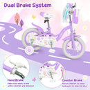 12-Inch Girls Bike with Training Wheels for Ages 3-4 by LJGDeals