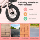 14 Inches Kids Bike with Basket and Adjustable Handlebar for 3-5 Years Old by LJGDeals