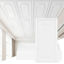24 Pieces Ceiling Tiles Decorative PVC Ceiling Covering Panels by DirectDeals