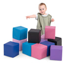 12 Pieces Soft Foam Building Blocks Climbing Foam Cubes Set for Kids by LJGDeals