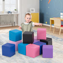 12 Pieces Soft Foam Building Blocks Climbing Foam Cubes Set for Kids by LJGDeals