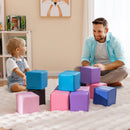12 Pieces Soft Foam Building Blocks Climbing Foam Cubes Set for Kids by LJGDeals