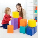 12 Pieces Soft Foam Building Blocks Climbing Foam Cubes Set for Kids