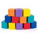 12 Pieces Soft Foam Building Blocks Climbing Foam Cubes Set for Kids