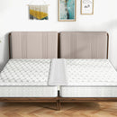 9 Inch Wide Bed Bridge Twin to King Converter Kit with Strap by LJGDeals