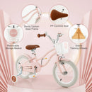 12 Inch Kids Bike with Training Wheels for Boys Girls Ages 3-8 Years-12 inches by LJGDeals