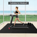 12 Pieces Puzzle Interlocking Flooring Mat with Anti-slip and Waterproof Surface-Black by LJGDeals