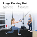 12 Pieces Puzzle Interlocking Flooring Mat with Anti-slip and Waterproof Surface-Black by LJGDeals
