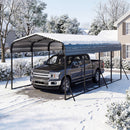 12 x 20 Feet Heavy-Duty Carport Outdoor Galvanized Steel Garage Car Shelter by DirectDeals