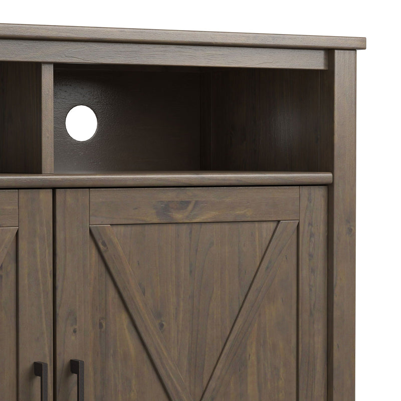 Ela - Medium Storage Cabinet - Smoky Brown, photo 3 of 11