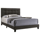 Dordrecht - Eastern King Panel Bed - Charcoal by HouseOfZazla