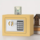 Compact Digital Safe Box – Keypad & Key Access