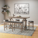 Bar Height Bench - Brown by HouseOfZazla