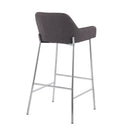 Daniella - Contemporary Fixed Height Bar Stool (Set of 2) by HouseOfZazla