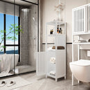 Storage Cabinet With Tall Tower, Multifunctional For Bathroom by HouseOfZazla