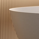 69'' Freestanding Bathtub Resin Stone Soaking Bathtub