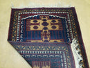 3' X 4' Vintage Handmade Balouchi Balouch Tribal Wool Rug Nice