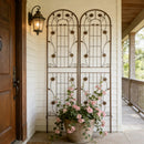 Metal Garden Trellis Rustproof Trellis For Climbing Plant Outdoor Flower Support by Unique Piece Furniture