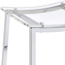 Staten - Backless Counter Stool (Set of 2) - Chrome by HouseOfZazla
