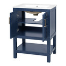 Modern Bathroom Vanity With Elegant Twill Design