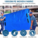 Reusable Mattress Bag for Moving Storage Waterproof Mattress Cover with Strong Wide Opening Zipper Strap Handles Mattress Protector Moving Supplies