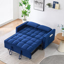 Sofa Bed With Pockets, 3 In 1 Convertible For Living Room