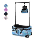 Byootique Dance Competition Rolling Bag with Rack Sports Duffle Bag