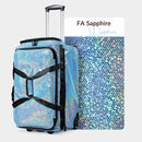 Byootique Dance Competition Rolling Bag with Rack Sports Duffle Bag