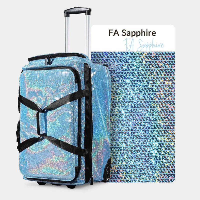 Byootique Dance Competition Rolling Bag with Rack Sports Duffle Bag