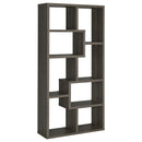 8 Shelf Geometric Bookcase