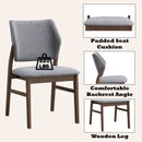 Sarha - Padded Seat Side Chair (Set of 2) by HouseOfZazla
