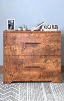 2 -Drawer Lateral Filing Cabinet,Storage Filing Cabinet for Home Office, Walnut