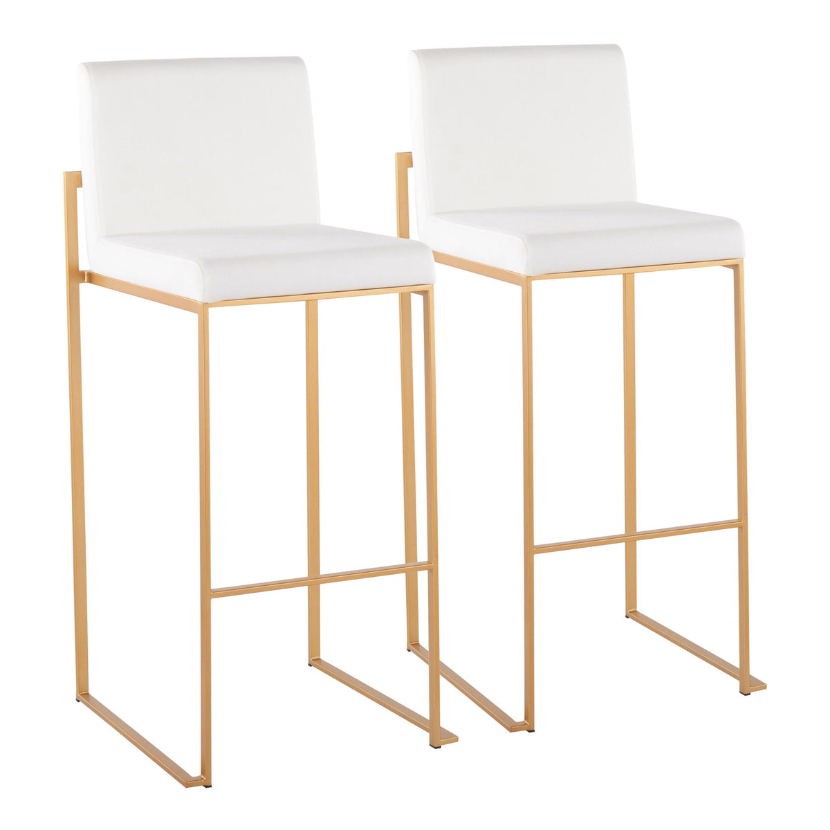 Fuji - Contemporary Design High Back Barstool, photo 3 of 40