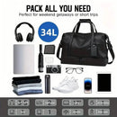 Durable Large Weekender Bag with Shoe Compartment