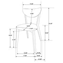 Carson - Dining Side Chair (Set of 2) - Walnut