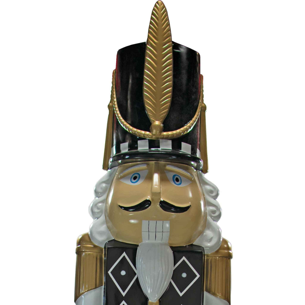 12FT Black & White Checkered Nutcrackers, photo 5 of 7
