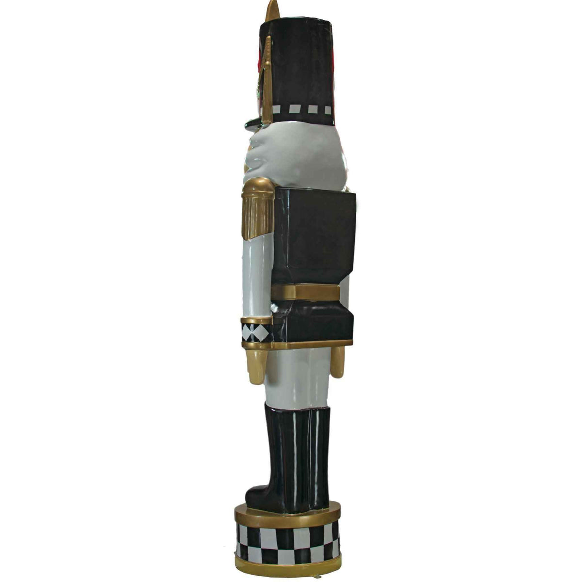 12FT Black & White Checkered Nutcrackers, photo 3 of 7