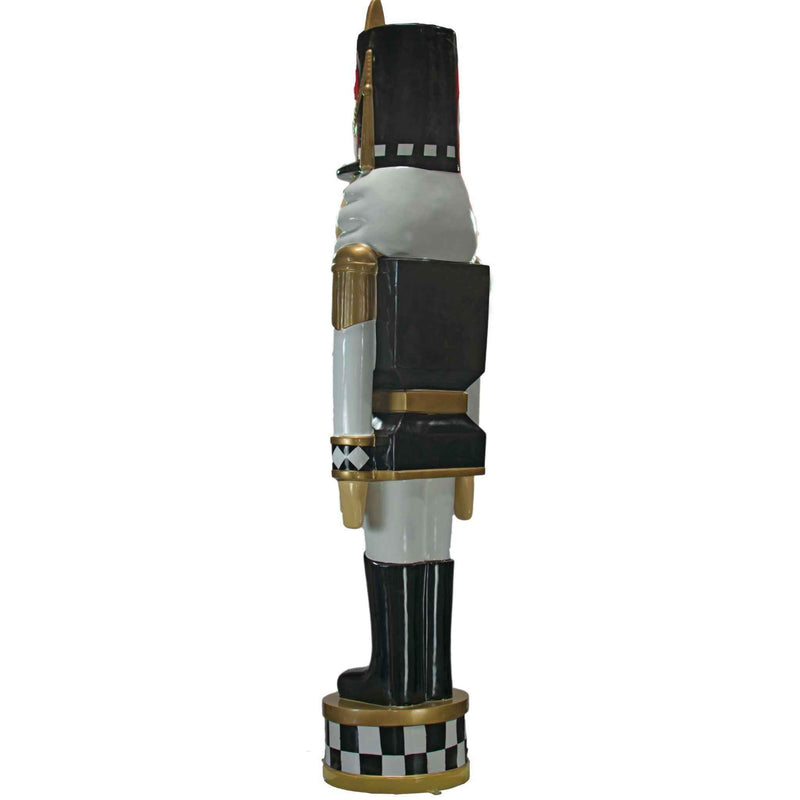 12FT Black & White Checkered Nutcrackers, photo 3 of 7