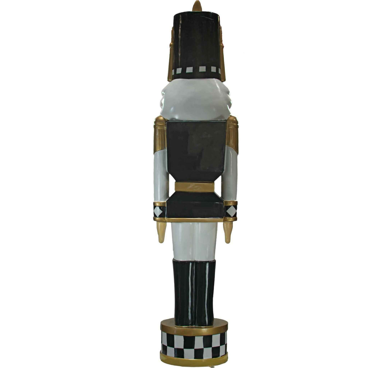 12FT Black & White Checkered Nutcrackers, photo 4 of 7