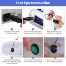 Yescom Ionic Detox Foot Spa Machine 8-Mode LCD Dual System Kit