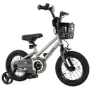 14 Inch Kids Bike Adjustable with Transparent Chain Cover for 4-5 Years Old