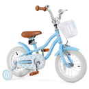14 Inch Kids Bike with Adjustable Handlebar and Seat for 3-5 Year Old by LJGDeals