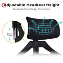 Byootique Makeup Directors Chair 28in.Tall Highback with Headrest Options