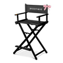 Byootique Makeup Directors Chair 28in.Tall Highback with Headrest Options