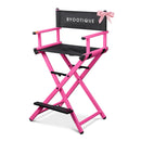 Byootique Makeup Directors Chair 28in.Tall Highback with Headrest Options