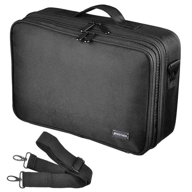 Byootique Portable Oxford Makeup Artist Soft Train Bag Case 13x9x4"