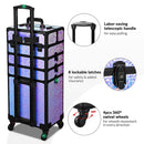 Byootique 4 in 1 Rolling Makeup Case Aluminum Keylock