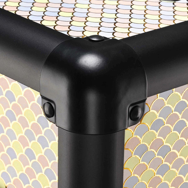 Byootique Rolling Makeup Case Art Deco Artist Travel Case