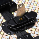 Byootique Rolling Makeup Case Art Deco Artist Travel Case