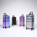 Byootique 4 in 1 Rolling Makeup Case Aluminum Keylock